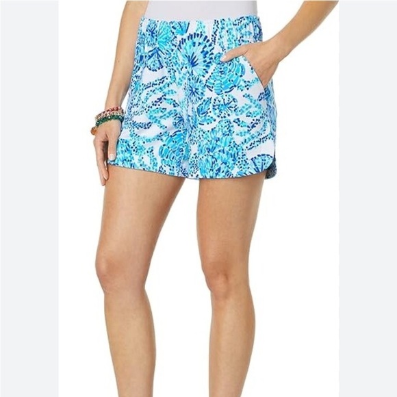 NEW Lilly Pulitzer Kylar Knit Turquoise Oasis Shell Me You Love Me - Picture 5 of 5